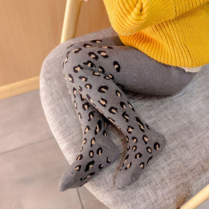 leopard tights baby