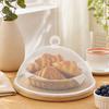 Copertura Rotonda in Metallo per Cibo, Protezione per Cibo a Rete Fine, Cupola per Torta Robusta con Manico, Tenda a Rete Antipolvere per Picnic BBQ all'Aperto