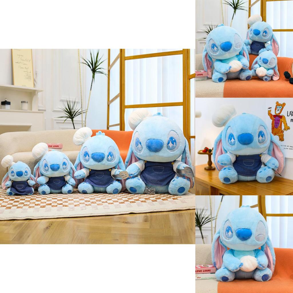 Lilo Stitch Plush Toy Cat Stuffed Animal With Pp Cotton For Kid Collectors