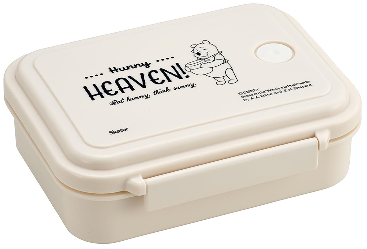 

Skater Lunch Dishwasher Made in Disney Winnie the Pooh PMF4SMAG Steam-Heated Box, 550ml, Antibacterial, Microwaveable, Safe, Japan, Design,