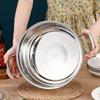 Thickened Stainless Steel Stew Pot Glass Lid Hot Pot Multi-functional Soup Pot  Kitchen Cookware