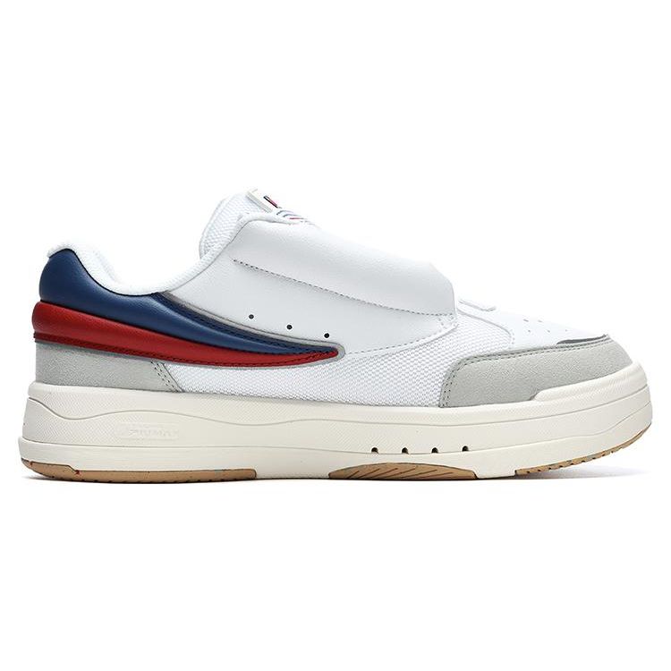 Fila Mix Fabric Synthetic Leather Dance Shoes Low Top Skate Shoes Men Sneaker White F12M244201FWT