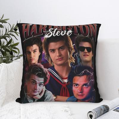 Steve Harrington Kissenbezug Bedruckter Polyester Kissenbezug Dekor Kissenhülle Zuhause Dropshipping 45X45cm
