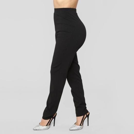 2 Pcs/Set Lady Formal Coat Pants Set Long Sleeves Slim Fit