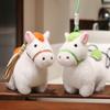 Animal Plush Horse Keychain Steed Doll Zodiac Pony Figurine Chinese New Year Gift  Home Decoration
