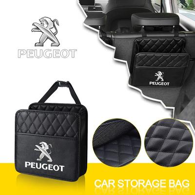Car Storage Bag Multi-function Seat Back Storage Pocket Suspension For 308 408 508 RCZ 208 3008 2008 206 207 108 406 407 408 206 207 208 307