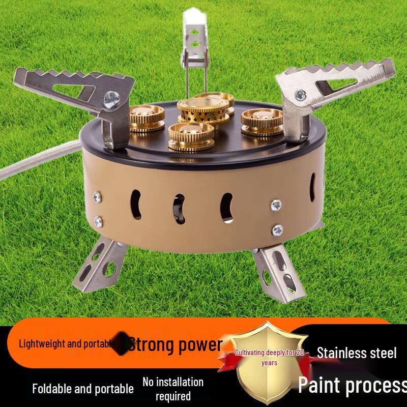 Beifu Набор портативной ветрозащитной походной плиты