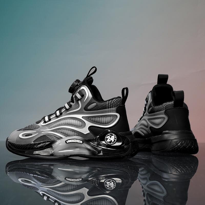 Детская дышащая и модная повседневная спортивная обувь большого размера — фото 7