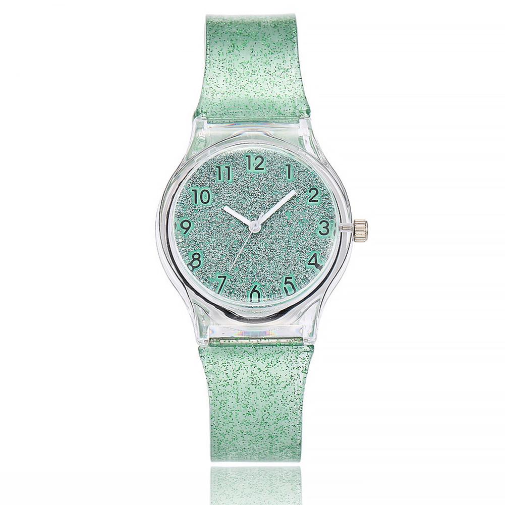 Luxury Women Watch Plastic Quartz Watch Transparent Jelly Wristwatch Xmas Gifts