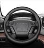 Genuine Leather Steering Wheel Cover for Dongfeng Fengxing S500 - Ultra-thin, Sweat-absorbent, Non-slip, Four Seasons Universal Fit