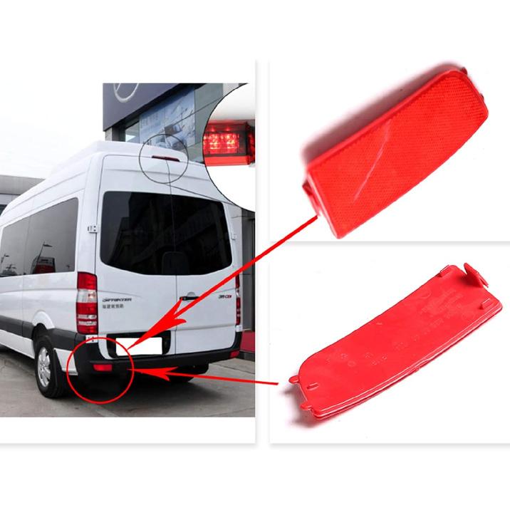 Sprinter Van Hinterer Linker Stoßfänger Reflektor Markierung Fahrerseite für Mercedes Sprinter 906 für VW Crafter 2006-2016 A9068260040 9068260040