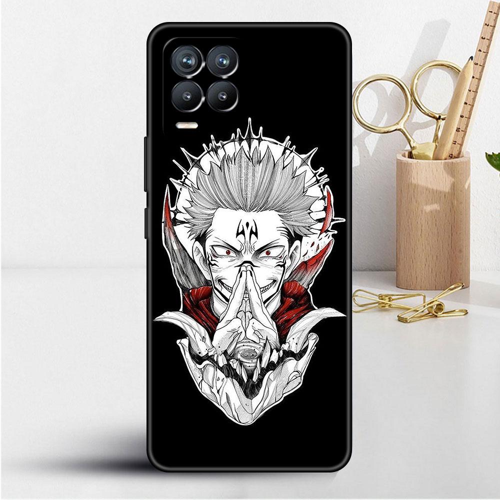 Case For Realme 8 C21y GT Neo 2 3 8i C21 7 C11 6 C12 C35 C3 GT 9 Pro C12 Silicone TPU Phone Cover Cute Jujutsu Kaisen Cool