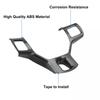 For Dodge Ram 1500 2500 2011-2018 Abs Carbon Fiber Style Inner Sticker Car Interior Steering Wheel Cover Trim Frame Decotation