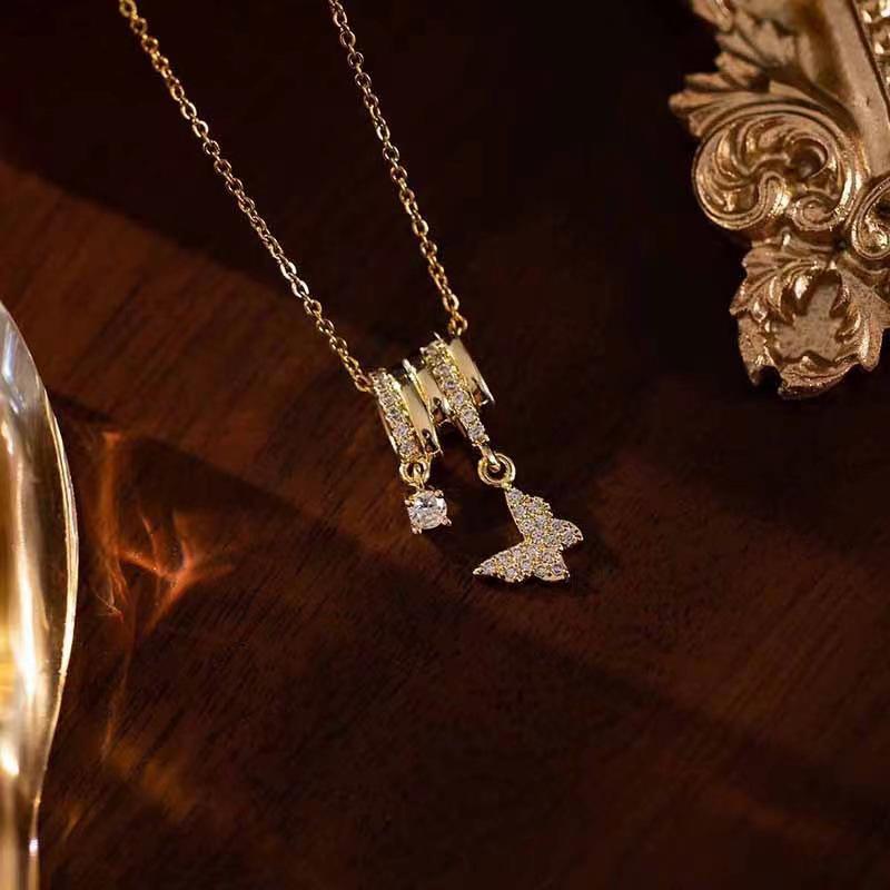 Simple Fashion Titanium Steel Women's Necklace - Non-fading, Luxurious, Versatile, Korean Style Clavicle Chain