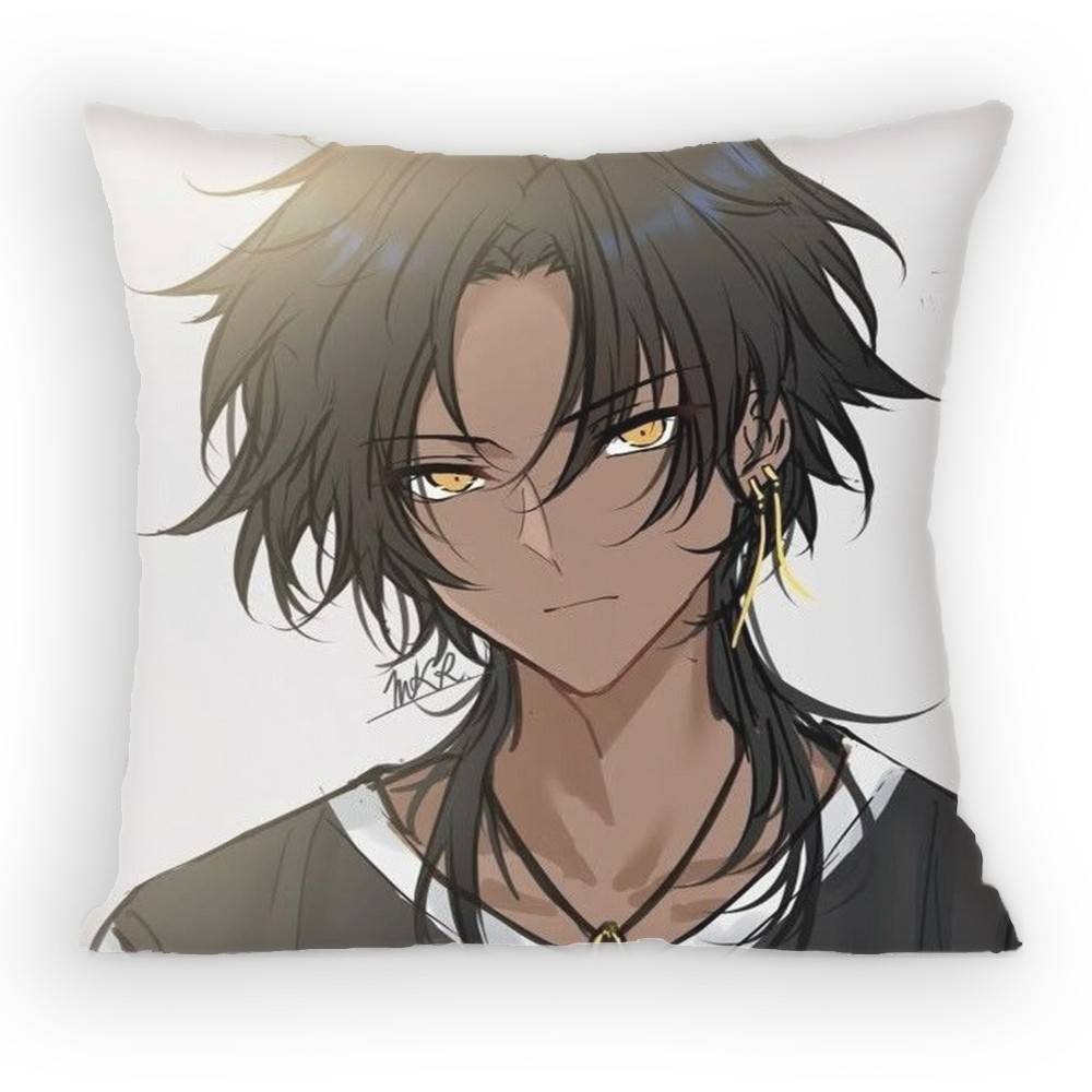 Game Arknights Thorns Pillow Case Antidustmite Pillowcase Invisible Zipper Silky Sofa Cushion Cover for Bedroom