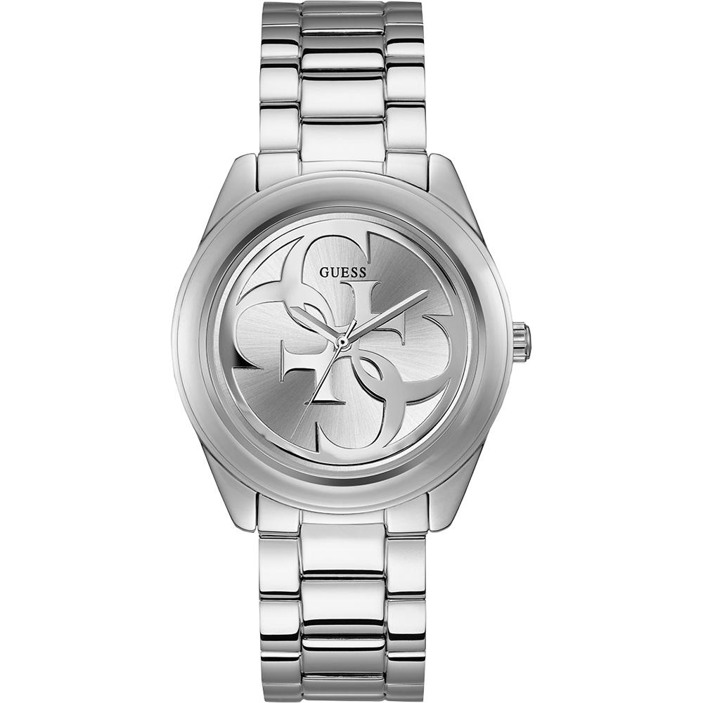 GUESS G Twist Silver Stainless Steel Ladies  Quartz Watch W1082L1 серебряный