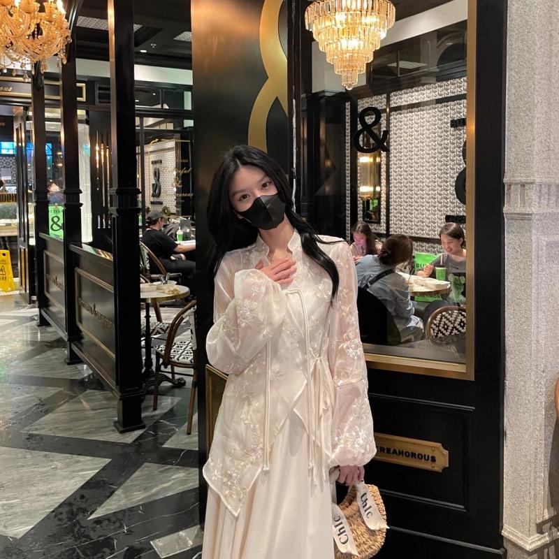 

Юбка-фея в китайском ретро-стиле с вышивкой, весна/лето 2024 г., коллекция 1377 Small