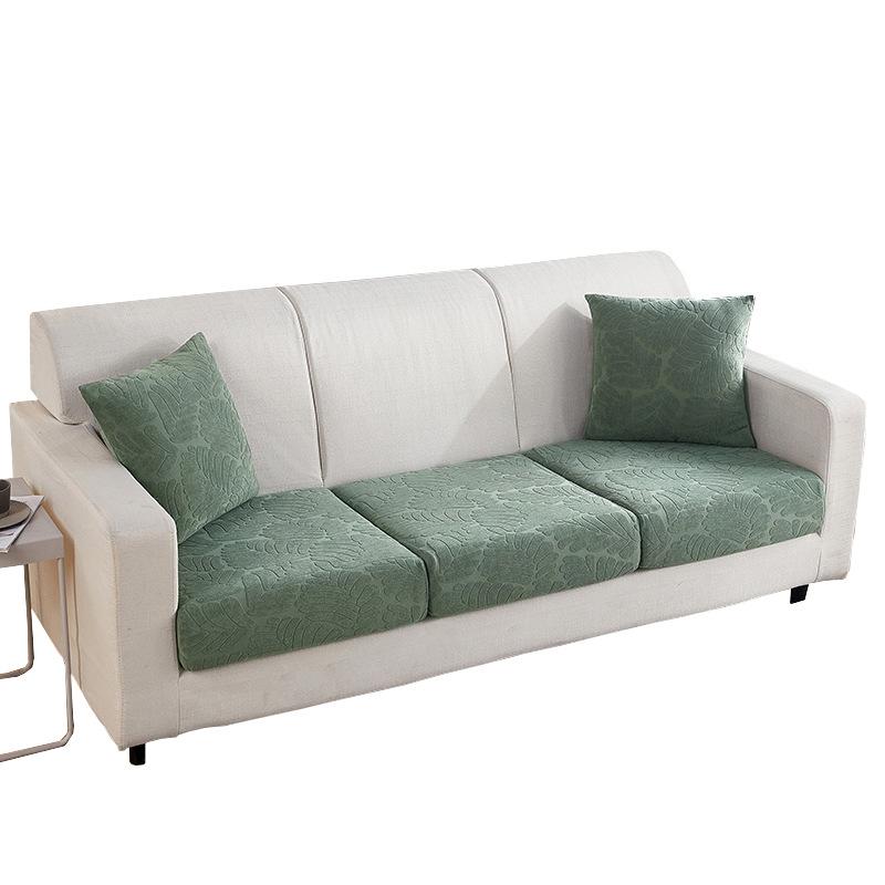 Stretch Sofa Cover Solid Color Seat Cover Sofa Sofa Cover All-Inclusive Four Seasons Universal Cover Cloth Sofa Cushion Cover