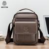 Shilaidun Men's Genuine Cowhide Leather Crossbody Shoulder Bag - 2025 Style