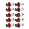 10PCS Electrical Circuit Breaker Lockout PIS Pin Inward Miniature Insulation Lock for Industrial Power Isolation Area