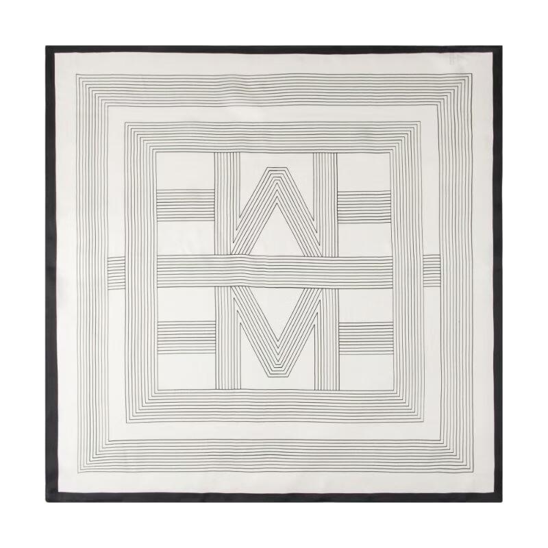 TXRMDX Men s Minimalist Design Silk Neck Scarf One Size