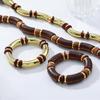 ZA Bohemian Multilayer Bamboo Necklace & Bracelet Set for Women