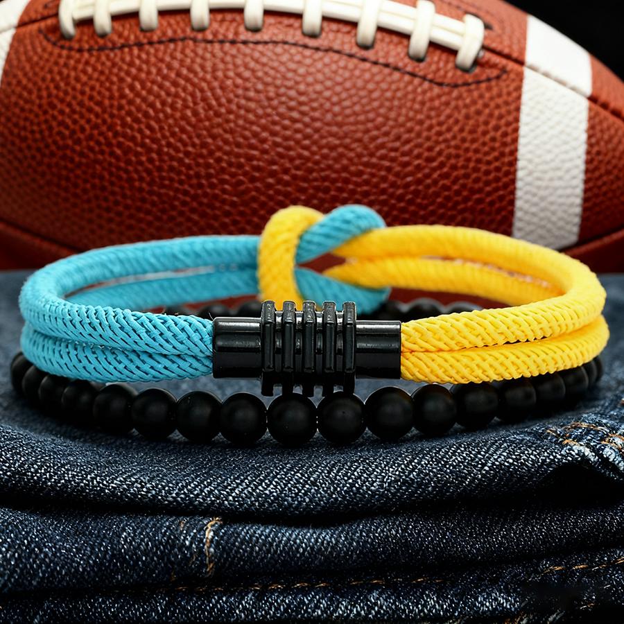 New Contrasting Color Bracelet For Men 10 Colors Available A Grade 4mm Lucky String Healing Braslet Homme Versatile Accessories