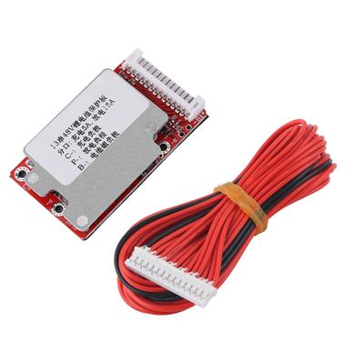 Lithium-Ionen-Li-Polymer-Akkupack-Platine für 13S 48V/54,6V Akkus