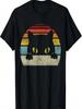 Cat Retro Style Vintage Black Kitten Cute Kitty Cats Lover T-Shirt