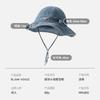 Frühling und Sommer neue Denim-Eimerhut Sonnenschutzhut Kinder großer Schirm Gesicht zeigend kleiner Sonnenhut