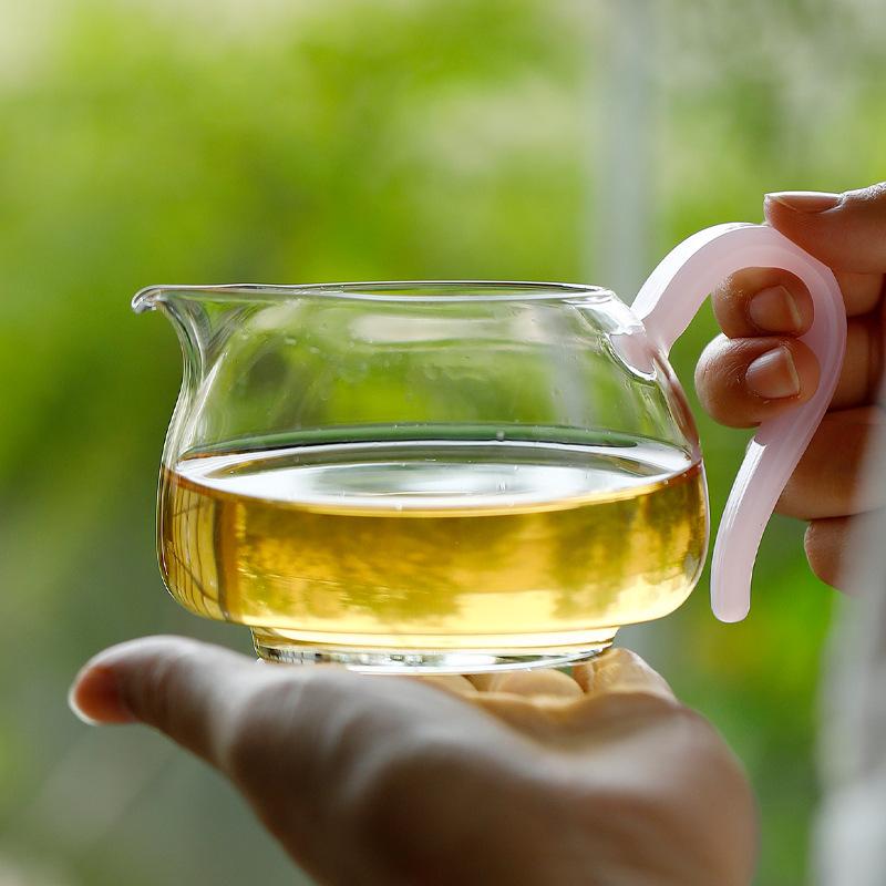 Glass Tea Pitcher Divide Tea Tea-separating Cha Hai Dispenser Household Justice Cup Puer Fair Mug Tableware Accessories Supplies