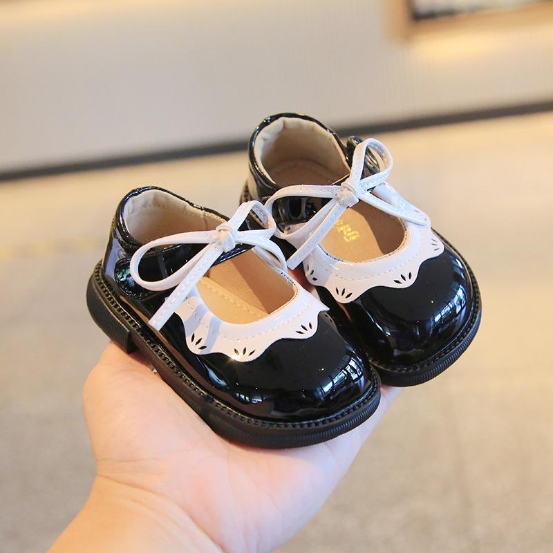

Baby leather shoes, baby girl shoes 1-2 years old, spring and autumn children s shoes, baby small breathable non-slip soft-soled toddler shoes 15