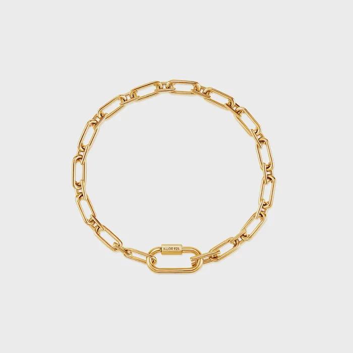 Noailles Silver (Y) Link Chain Bracelet S HL3B98068Y9