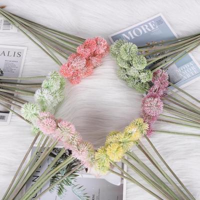 Oulifei European Style Artificial Thistle Fruit Plush Dandelion Decor