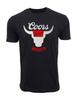 Coors Banquet Rodeo Officieel Distress Logo Licentie Grafisch T-shirt Unisex T-shirt