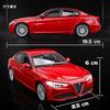 PCESV1 Bburago 1:24 Alfa Romeo Giulia Leichtmetallfelgen Auto Die-Cast & Spielzeugfahrzeuge Automodell Miniaturmaßstab Modellauto Spielzeug Für Kinder