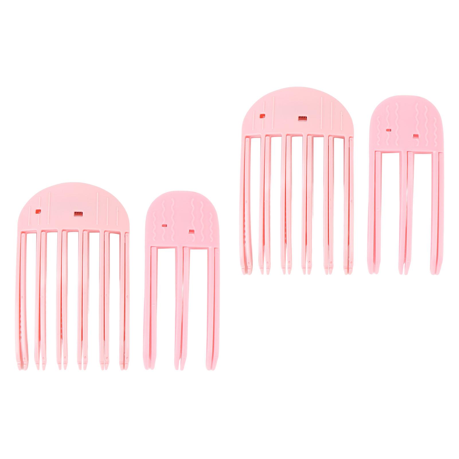 

4 шт. зажим для объема волос для пушистой челки для женщин, легкие расчески для объема с высокой короной, без следов от корней волос