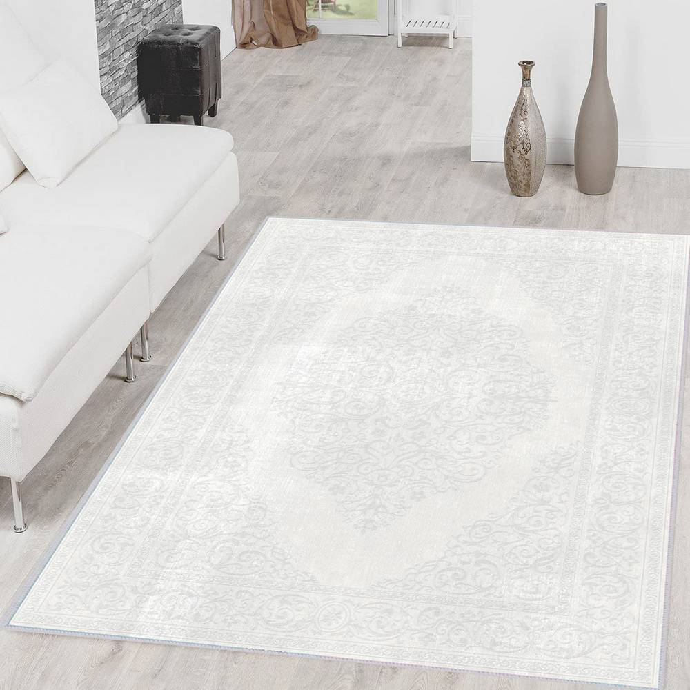 

Eliana Home Моющийся ковер с принтом LNA1614 50x80 серый