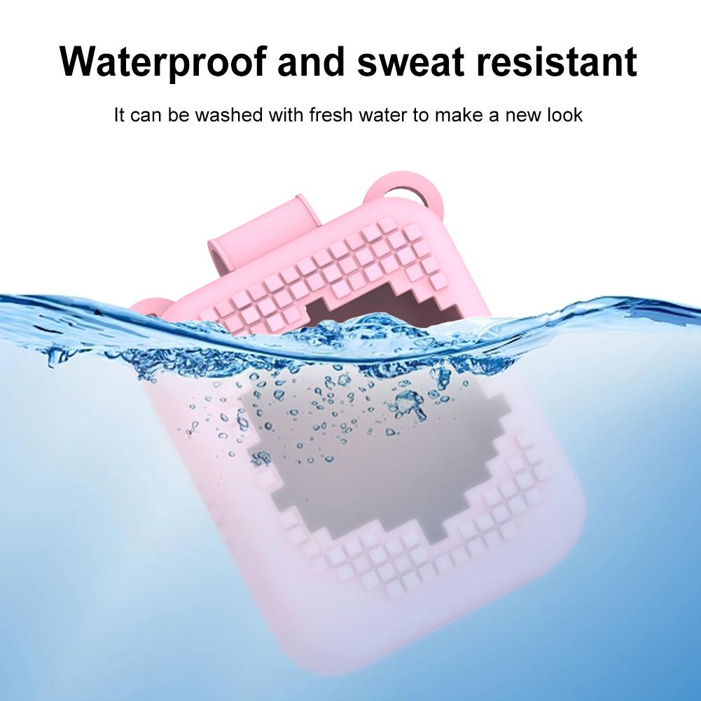 2/1PCS Electronic Pets Silicone Case for Bitzee Interactive Toy Waterproof Protective Case Digital Pet Case with Lanyard Parts