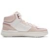 Li Ning Qiong Yun Hi Minimalist Versatile Fashion Patchwork Upper Thick Sole Rebound Non-Slip Wear-Resistant Breathable High-Top Skate Shoes AGCU550-4