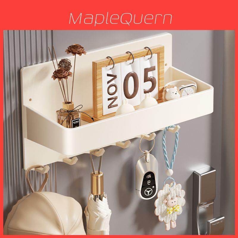 Magnetic Over Door Hook Rack With Antitheft Design For Entryway And Kitchen Storage