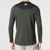 Under Armour Colorblock Logo Casual Crew Neck Long Sleeve T-Shirt Men Tops Green 1370659-310