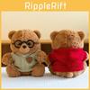 Teddy Bear Cartoon Plush Toys Filling Dolls Multiple Size Children Gift Birthday
