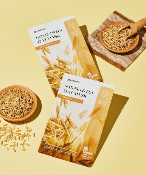 Leaders Cosmetics Nature Effect Oat Mask 10 Sheets none