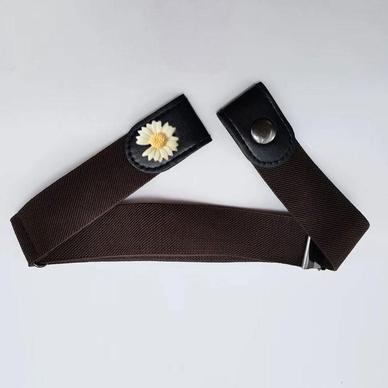Vanli Seamless Elastic Belt: Invisible, Adjustable Waistband for Men, Women, and Student Jeans