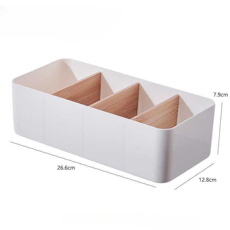 Fernbedienungshalter, 4 Steckplätze, Desktop-Aufbewahrungsbox, TV-Fernbedienung, Telefon, Trapezkorb, Schreibwaren-Organizer, Fall, Home Hotel