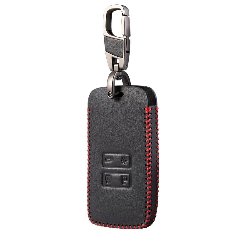 New Leather Car Card Key Case Cover Shell For Renault Koleos Captur Megane Clio Scenic Talisman Arkana For Dacia Sandero Fob