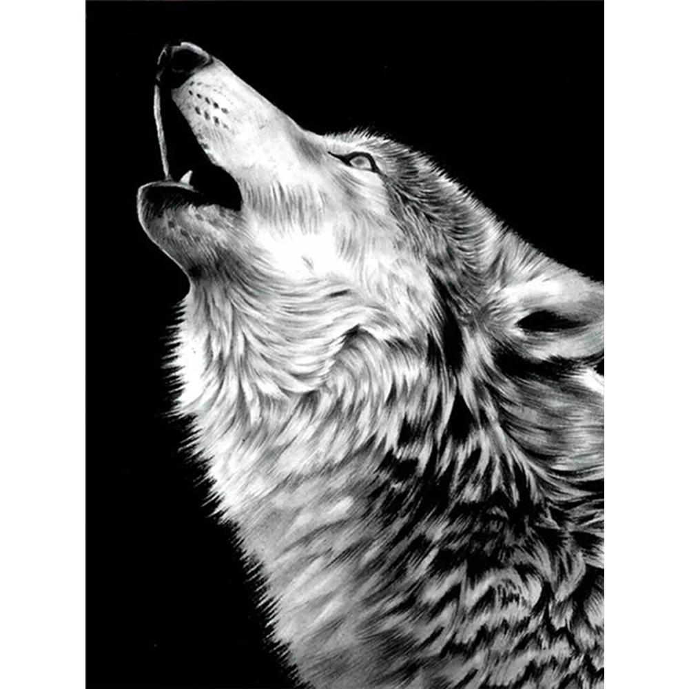 Full 5D Diamond Painting Black and White Rose DIY Diamond Embroidery Diamond Mosaic Cross Stitch Kits Home Decor Gift