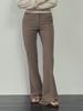 GNGB Classic Bootcut Slacks_Nut Brown