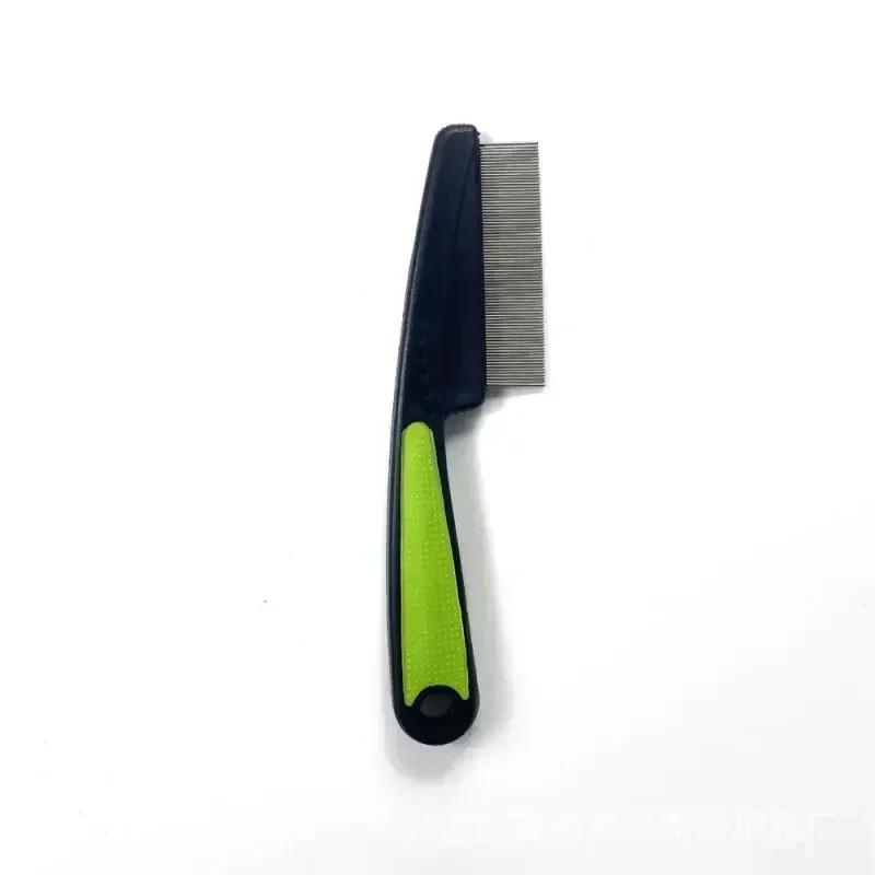Seasonal Molting Pet Supplies Hair Removal Brush and Lice Brush Anti Insect Knot Stainless Steel Comb Dog and Cat Beauty Comb